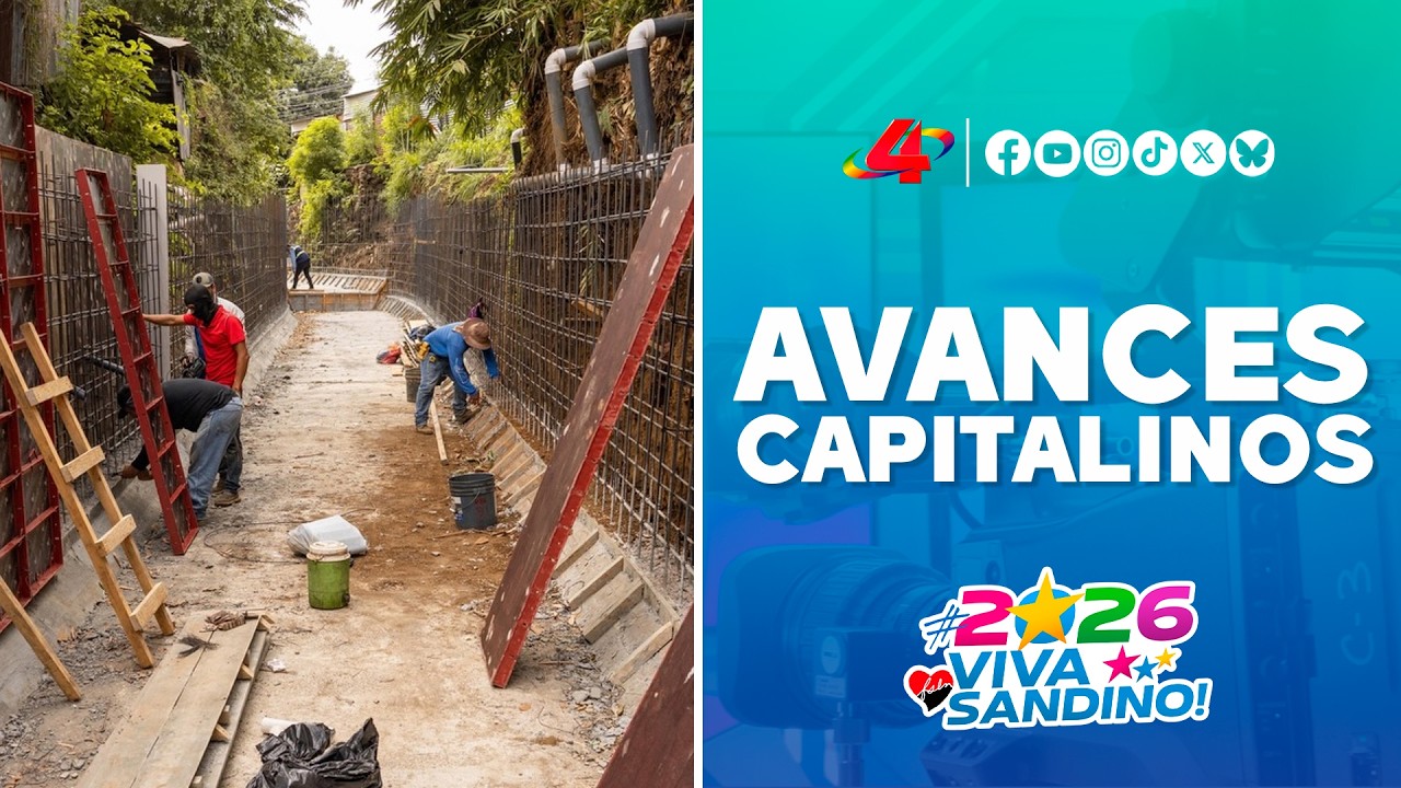 🏗️ Alcaldía de Managua: Avances en drenaje pluvial Anexo Villa Libertad
