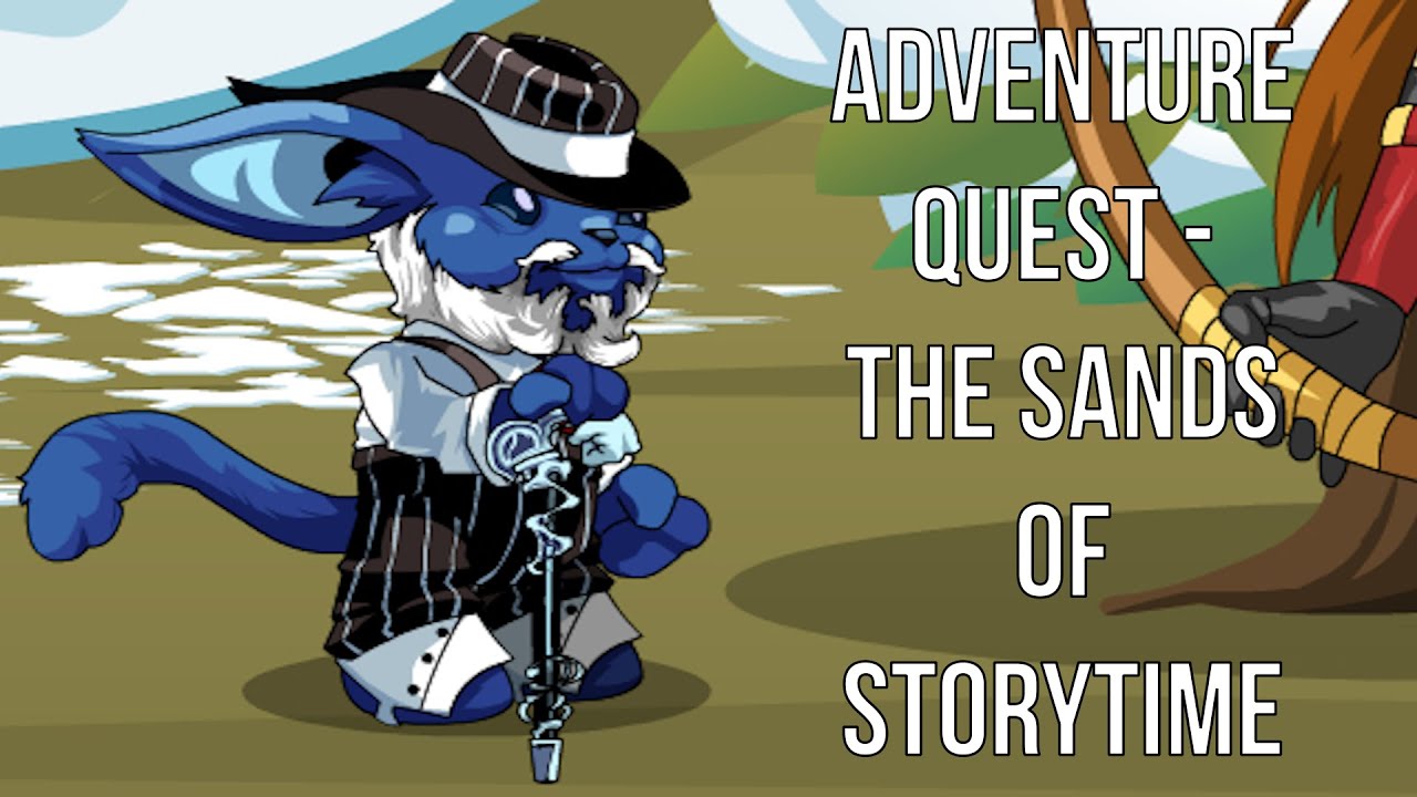 AdventureQuest - Frostval - The Sands Of Storytime Quest