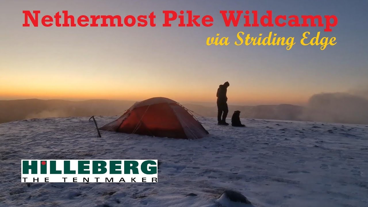 Wildcamp on Nethermost Pike with my Dog in the Hilleberg Jannu
