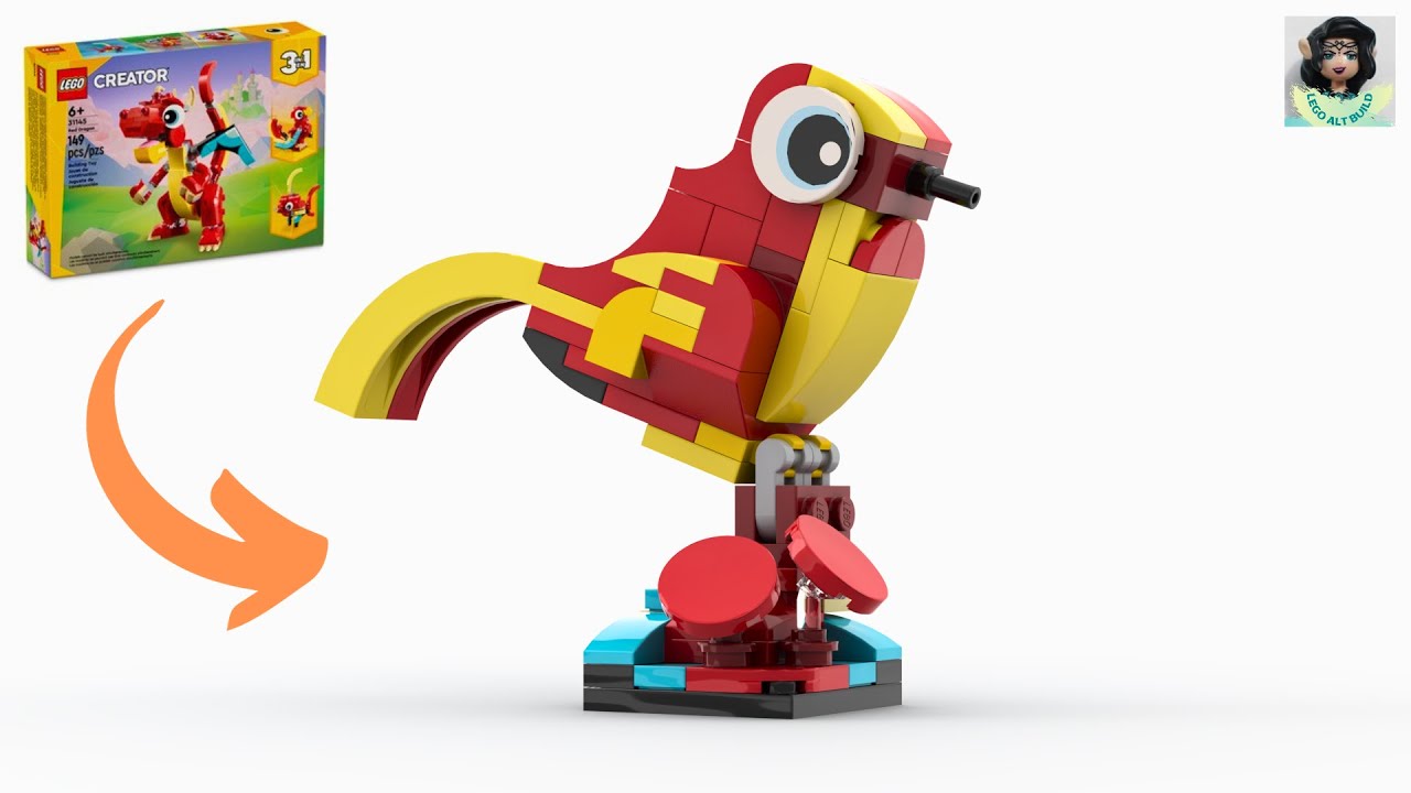 BIRD Lego creator 31145 ideas How to alt build