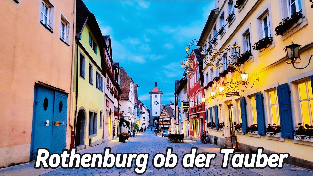 Walking tour rothenburg
