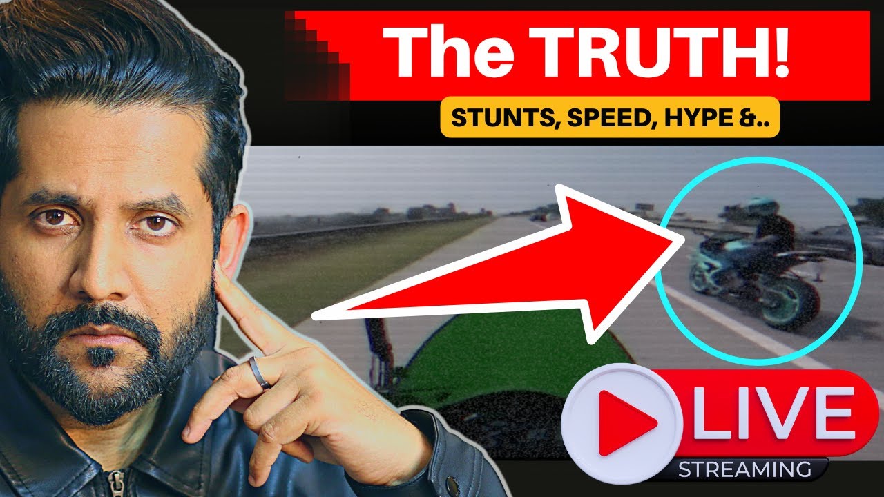 Over Speeding Moto Vlogging Culture on YouTube | Peepoye Bekhauf Livestream