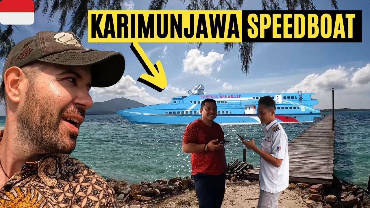 $17 Fast Boat from Karimunjawa Island to Java 🇮🇩