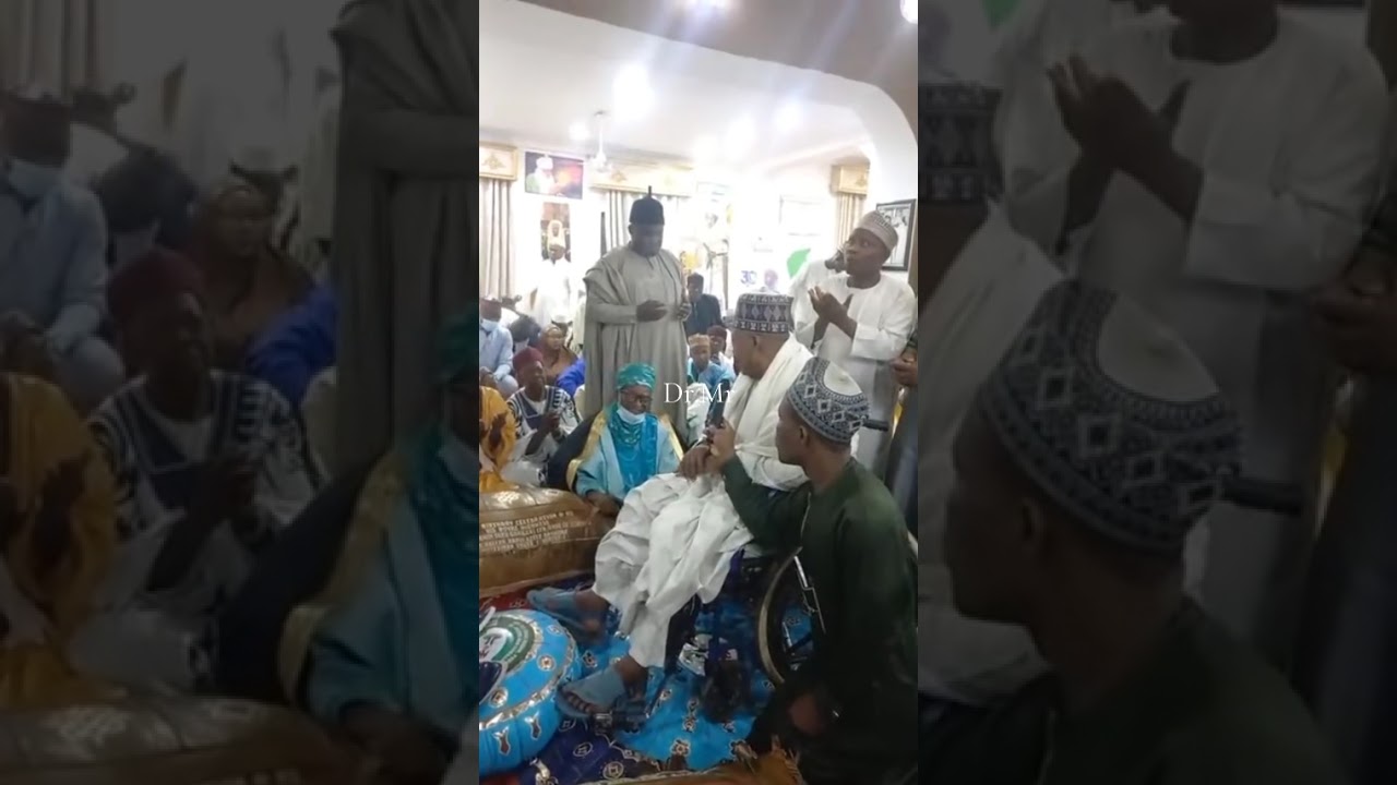 Grand Mukadam of ilorin Emirate Sheik Sulyman dan borno paid a condolence visit to Maimartaba