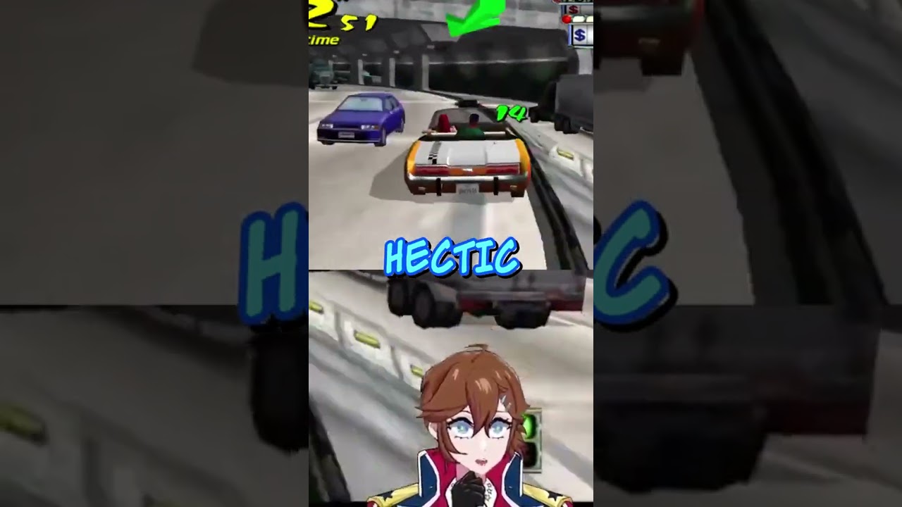 Why isn't Crazy Taxi more Popular? #shorts #vtuberclip