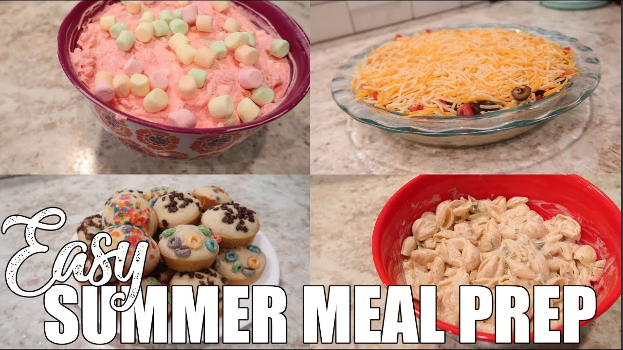 Easy Summer Meal Prep | Cook 5 Fun Recipes With Me | Collab w/Jen Chapin