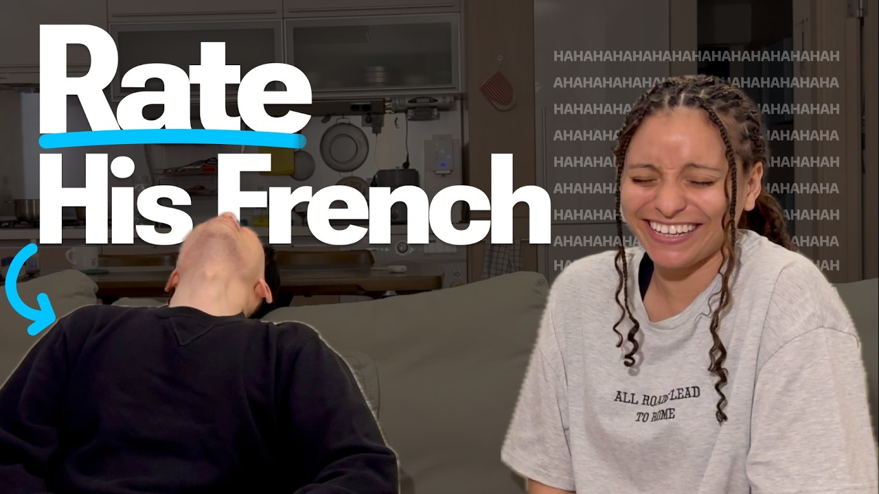 Can My Korean Husband Tell Our Love Story… in French?!🇫🇷🇰🇷 (How We Met) | Blasian Couple