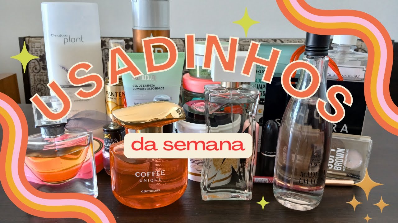 Produtos de beleza que usei na semana | Cuidados com a pele, unhas, corpo e cabelos
