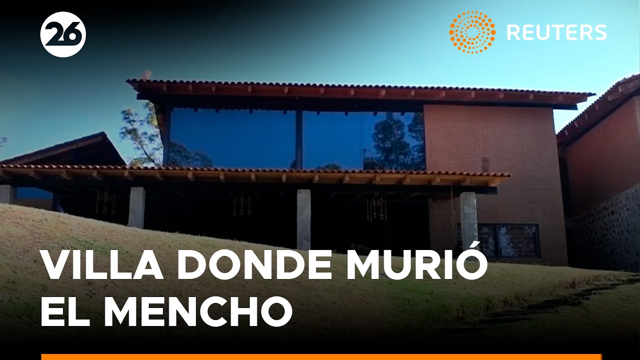 Conoce por dentro de la villa mexicana donde El Mencho pasó sus últimas horas | #Reuters