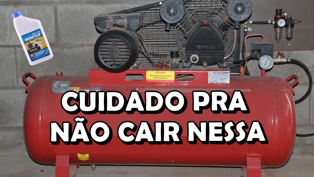 Como Trocar Óleo do Compressor + Cuidados Para NÃO Errar
