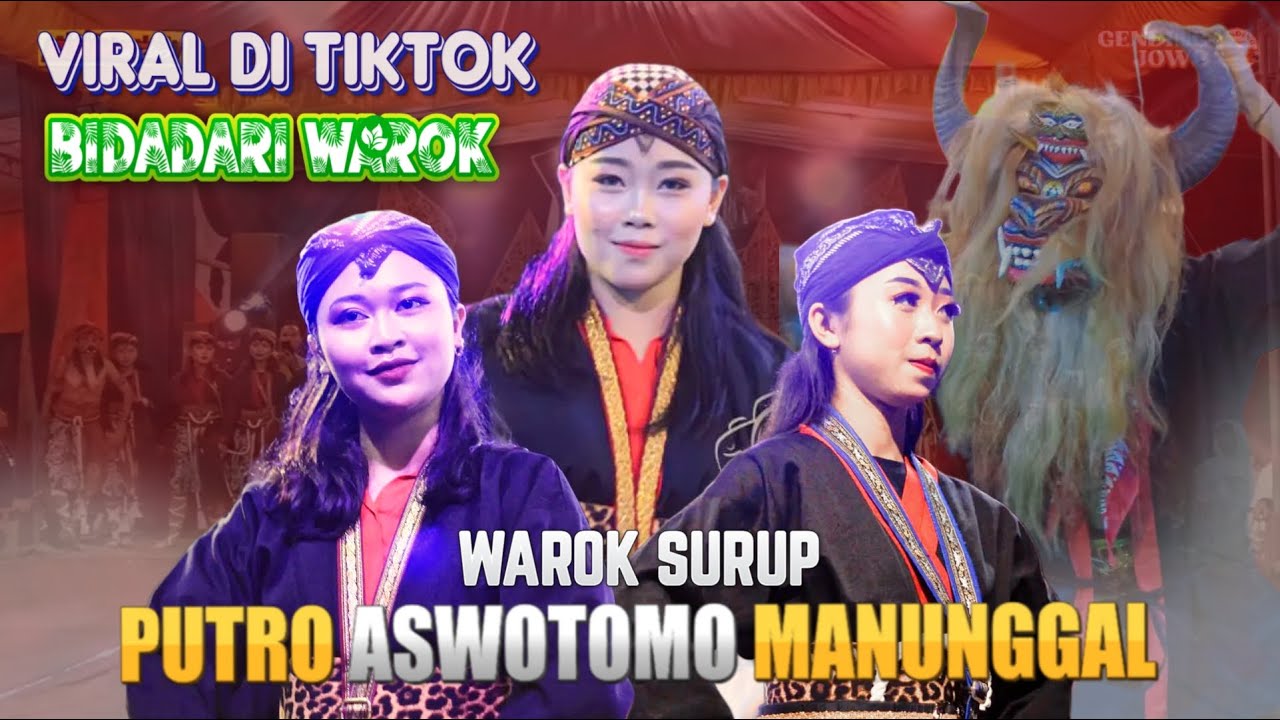 BIDADARI WAROK ‼️ PUTRO ASWOTOMO MANUNGGAL BAGUSAN || WAROK PUTRI SURUP LIVE TAMBAKSARI CAMPURSARI