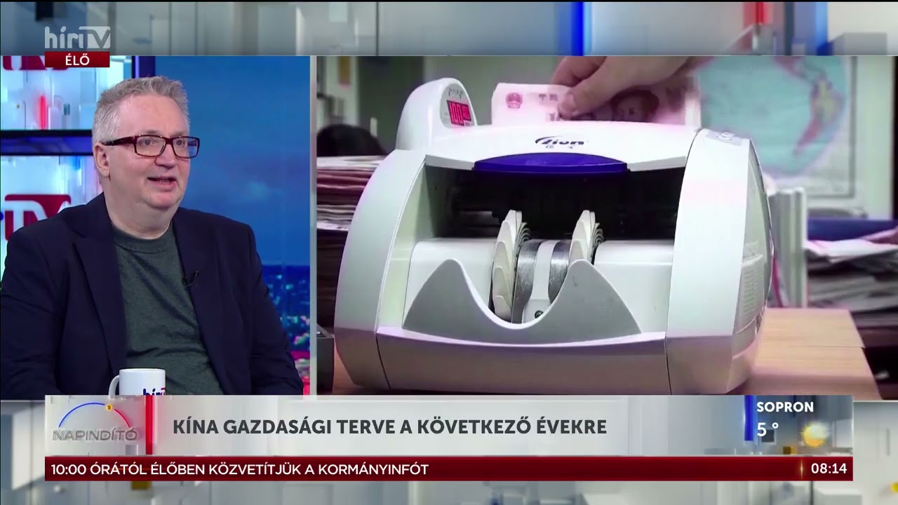 Kína gazdasági terve a következő évekre - HírTV