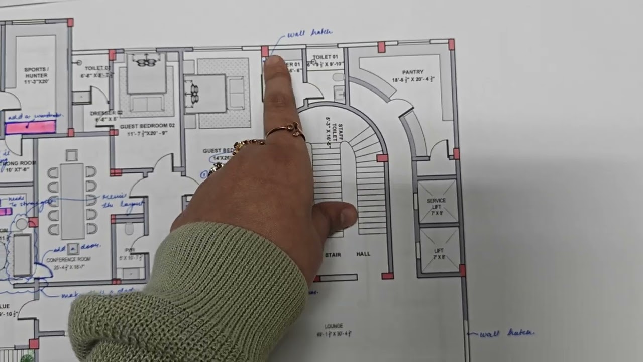 Rajain's residence First floor comments 