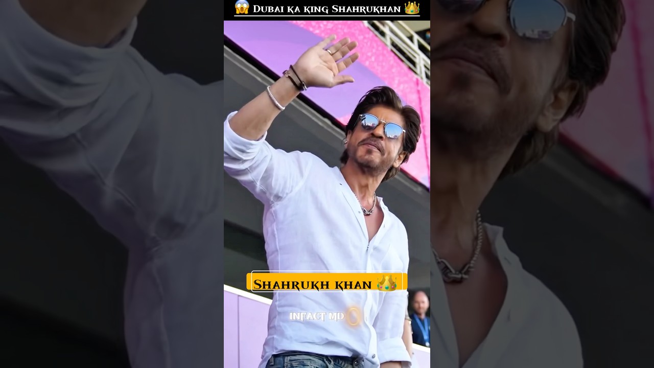 Dubai Ka Asli King Kaun? Shahrukh Khan 👑🇦🇪#srk #dubai #ytshorts #youtubeshorts #shorts