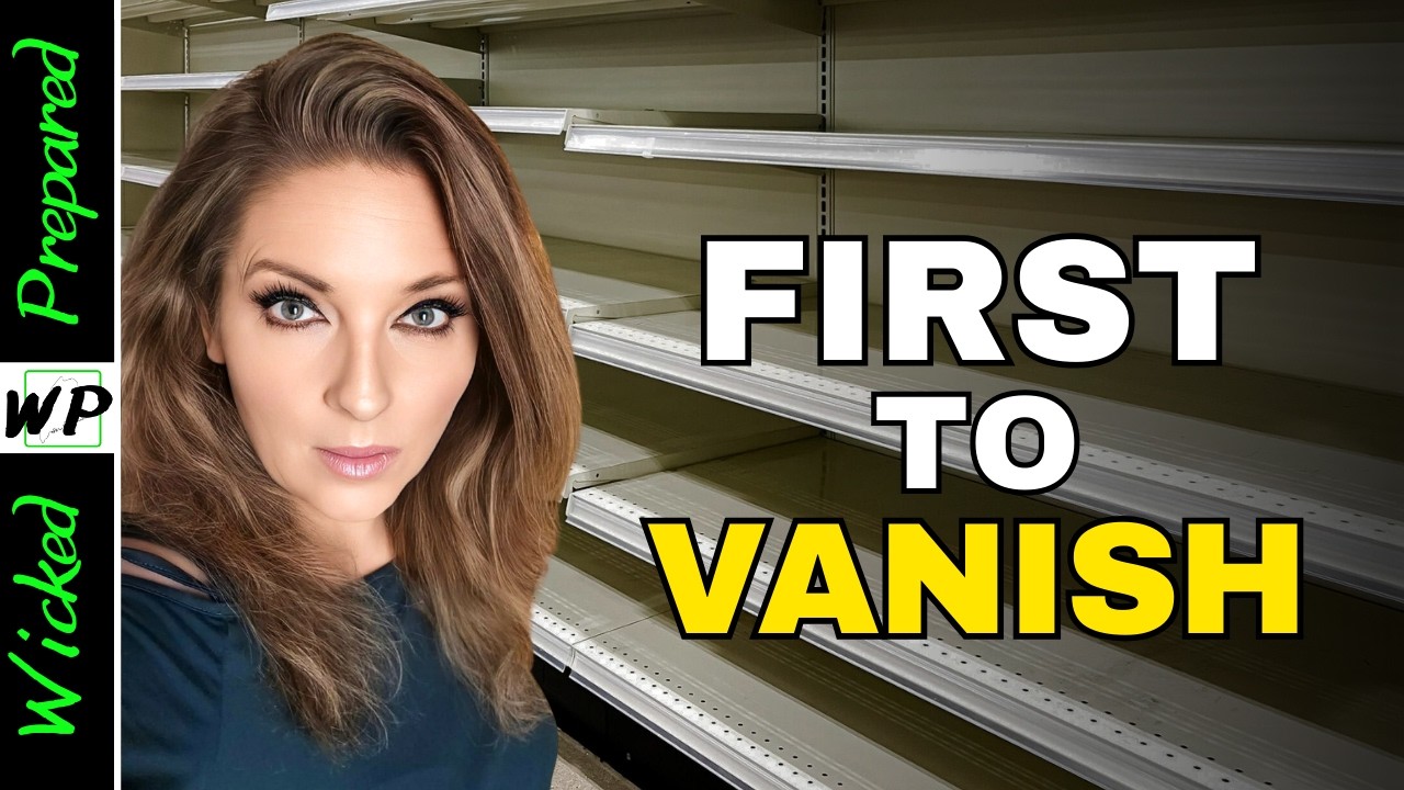 The 7 Items That Disappear FIRST When Panic Buying Begins