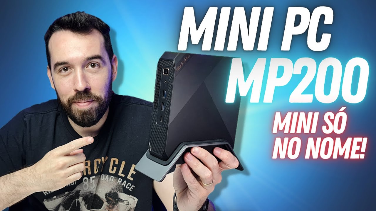 PEQUENO, MAS COM DESEMPENHO DOS GRANDES - MINI PC BLACKVIEW MP200