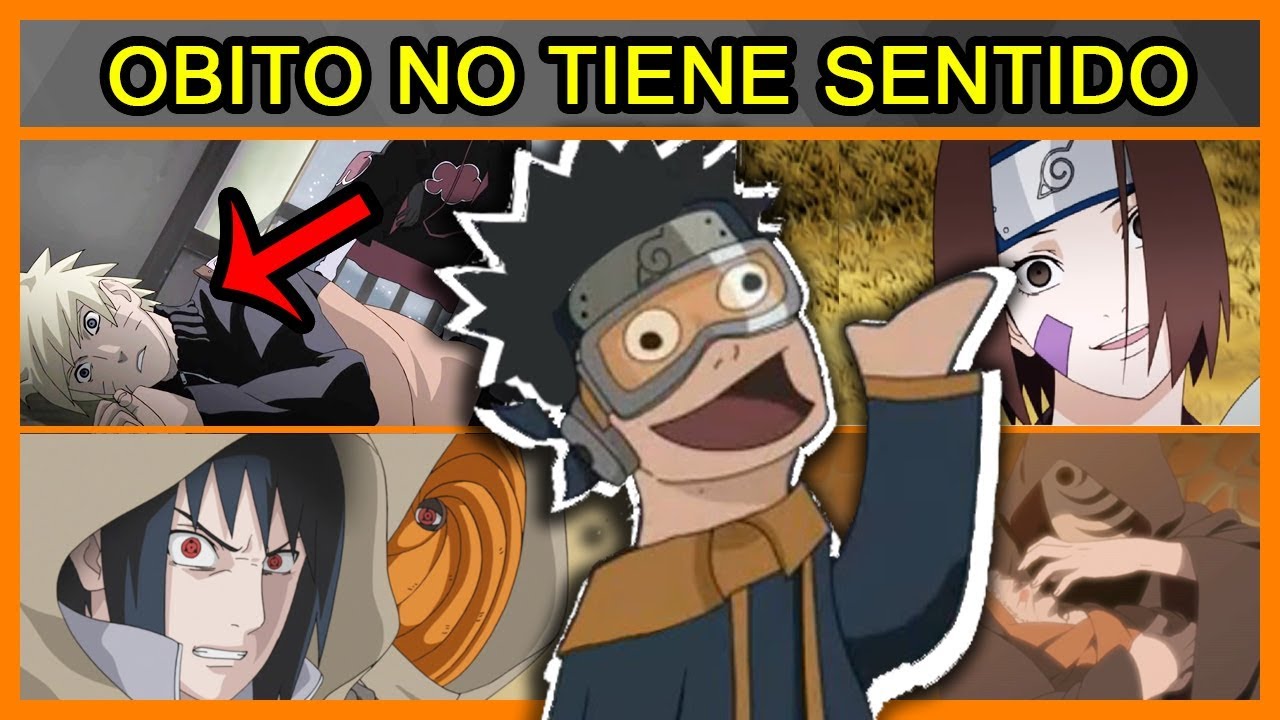 Naruto: Por que OBITO UCHIHA no tiene mucho SENTIDO