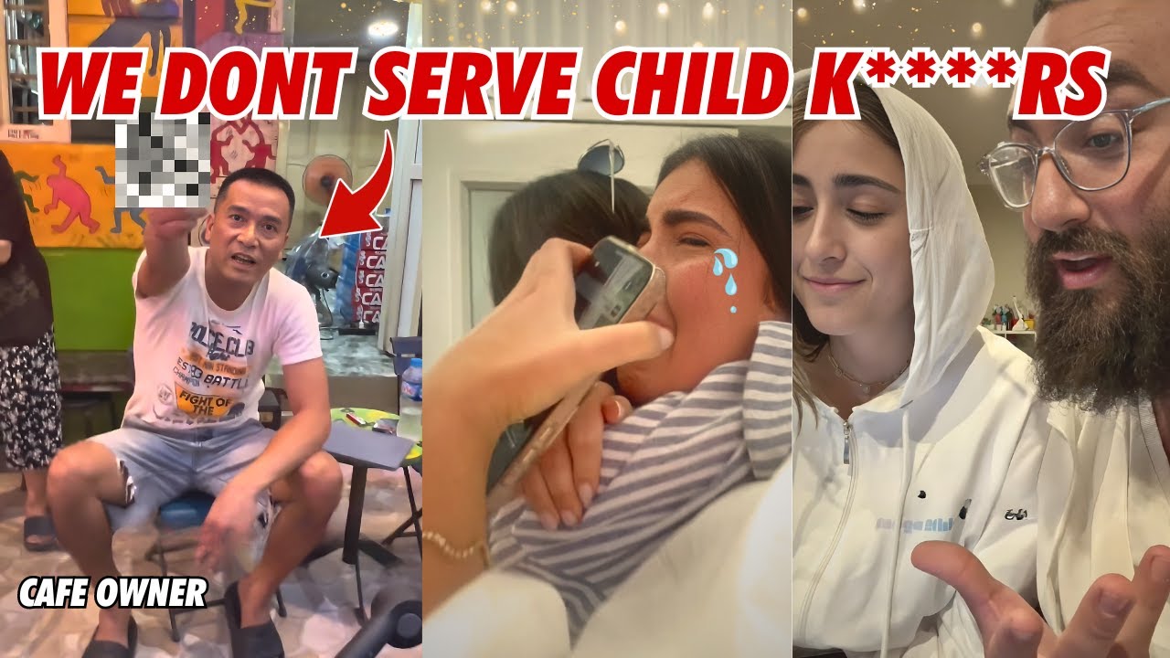 Brave Vietnam Man kicks out Entitled JEWISH Family from his Cafe!
