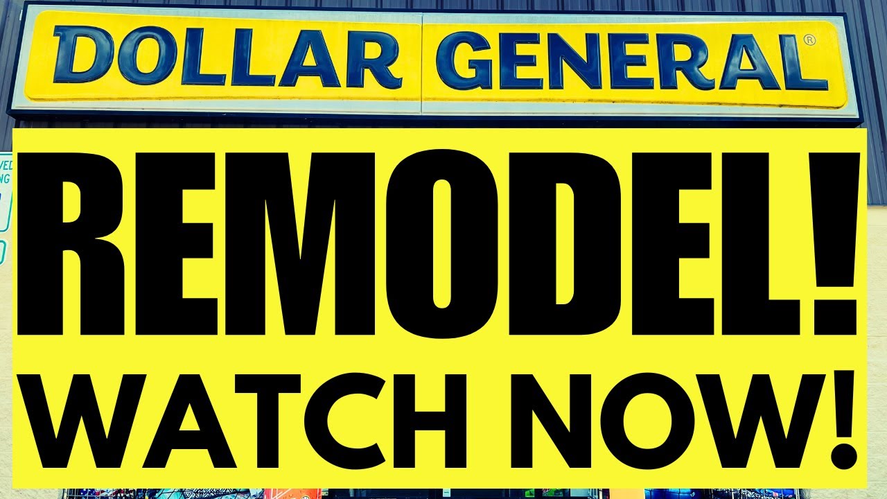 🚨2025 REMODELS!! | UPDATED INFO DOLLAR GENERAL REMODELS!!