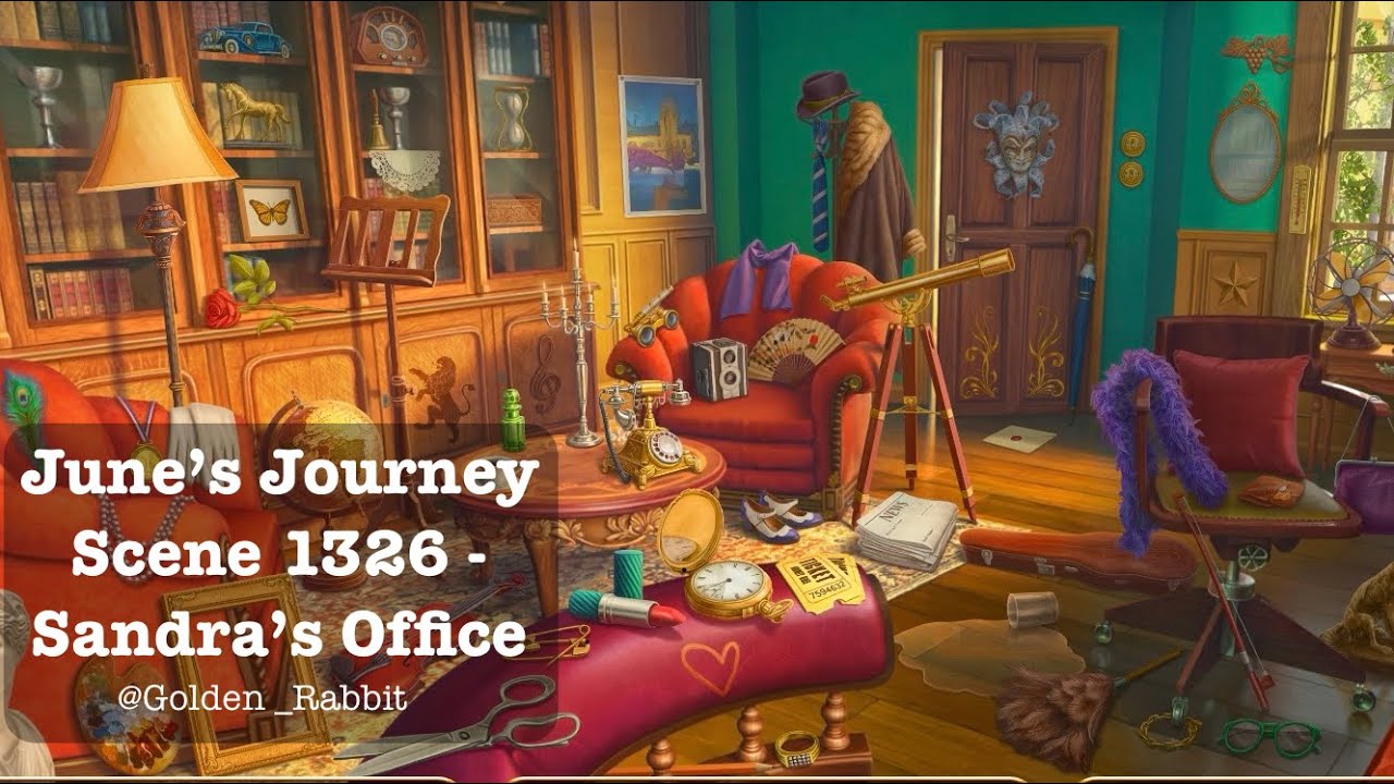 June’s Journey 1326 - Sandra’s Office. No Sound, No Loading Screens & No Leaderboard Screens.