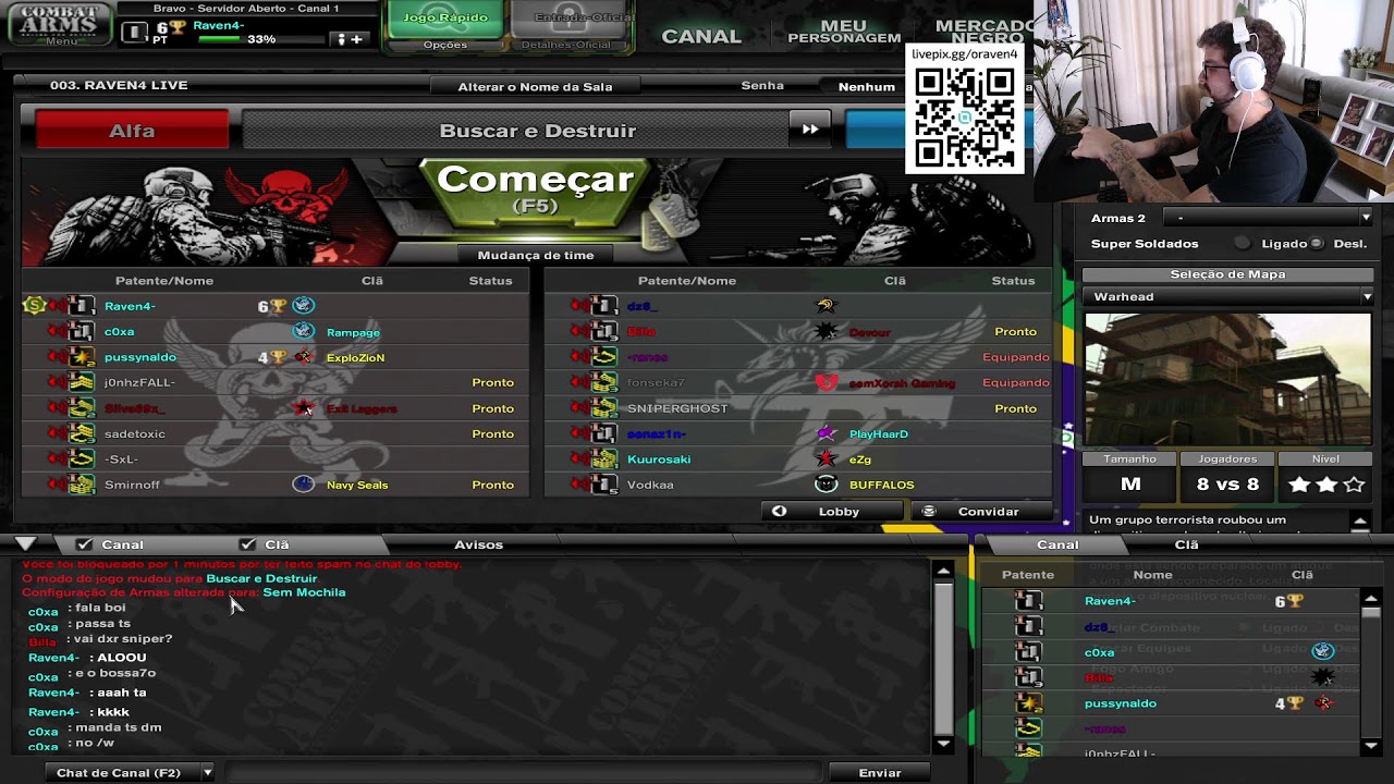 Raven4 - Combat Arms Brasil Server