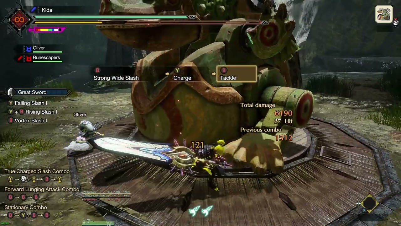 Surge Slash infinite combo + Skip surge slash combo first hit!