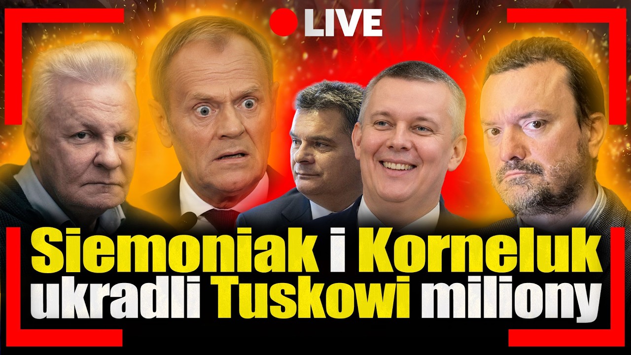 [LIVE] Siemoniak i Korneluk ukradli Tuskowi miliony głos&oacute;w ludzi. Jan Piński i Tomasz Szwejgiert