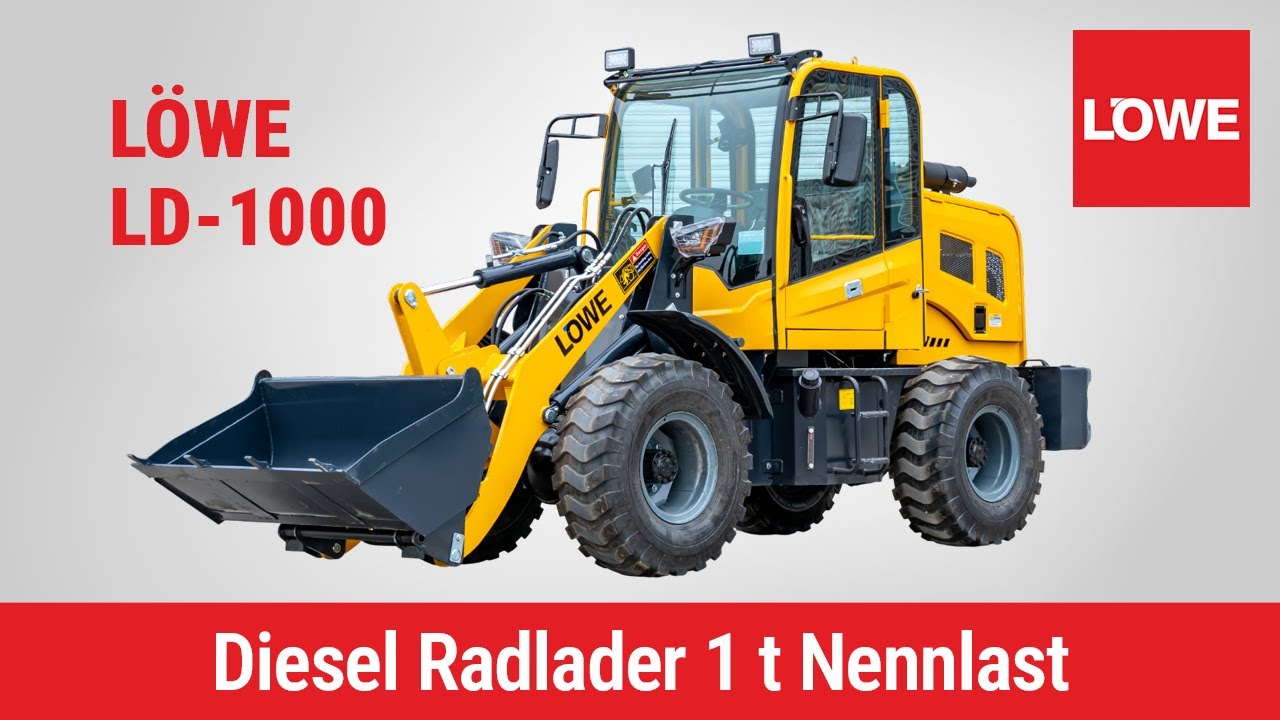 Diesel Radlader L&ouml;we LD-1000