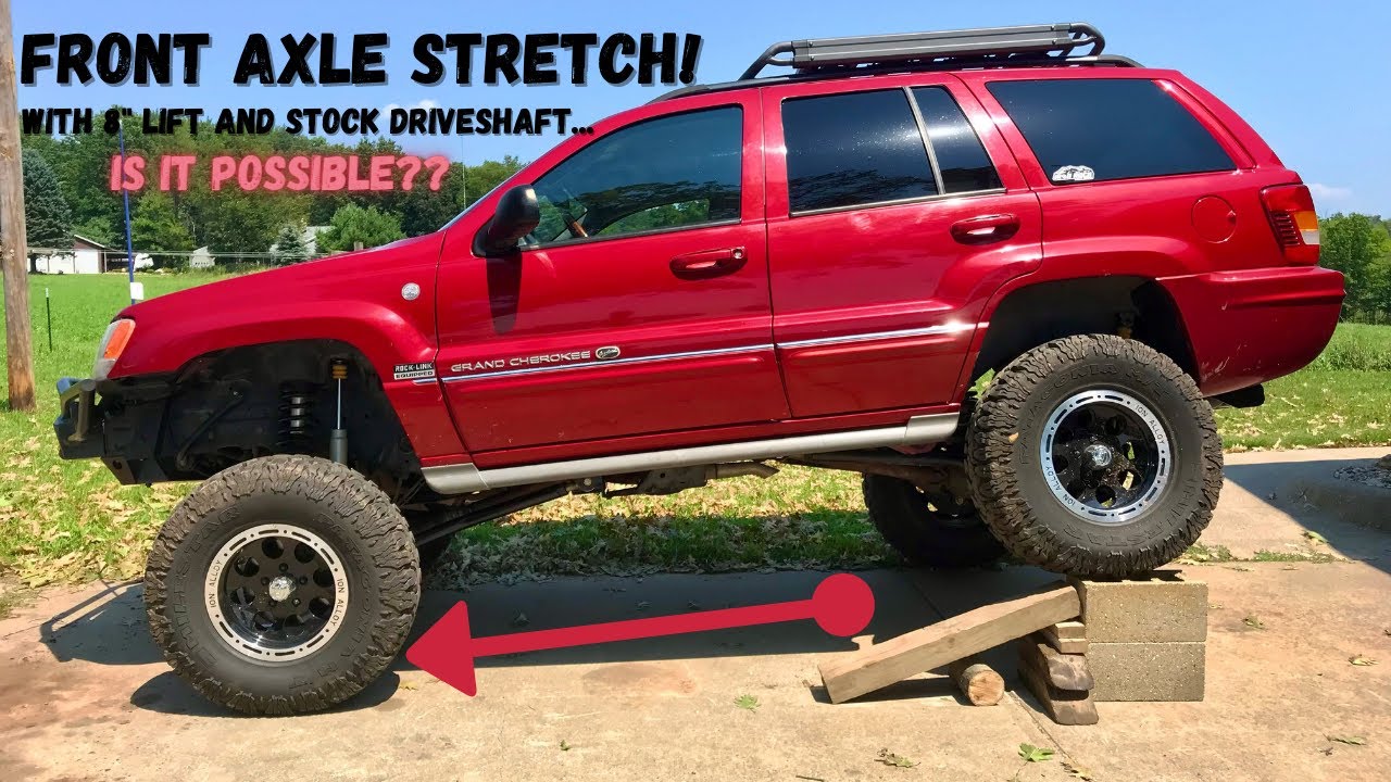 Grand Cherokee WJ Wheelbase Stretch! How far can the stock driveline really go??
