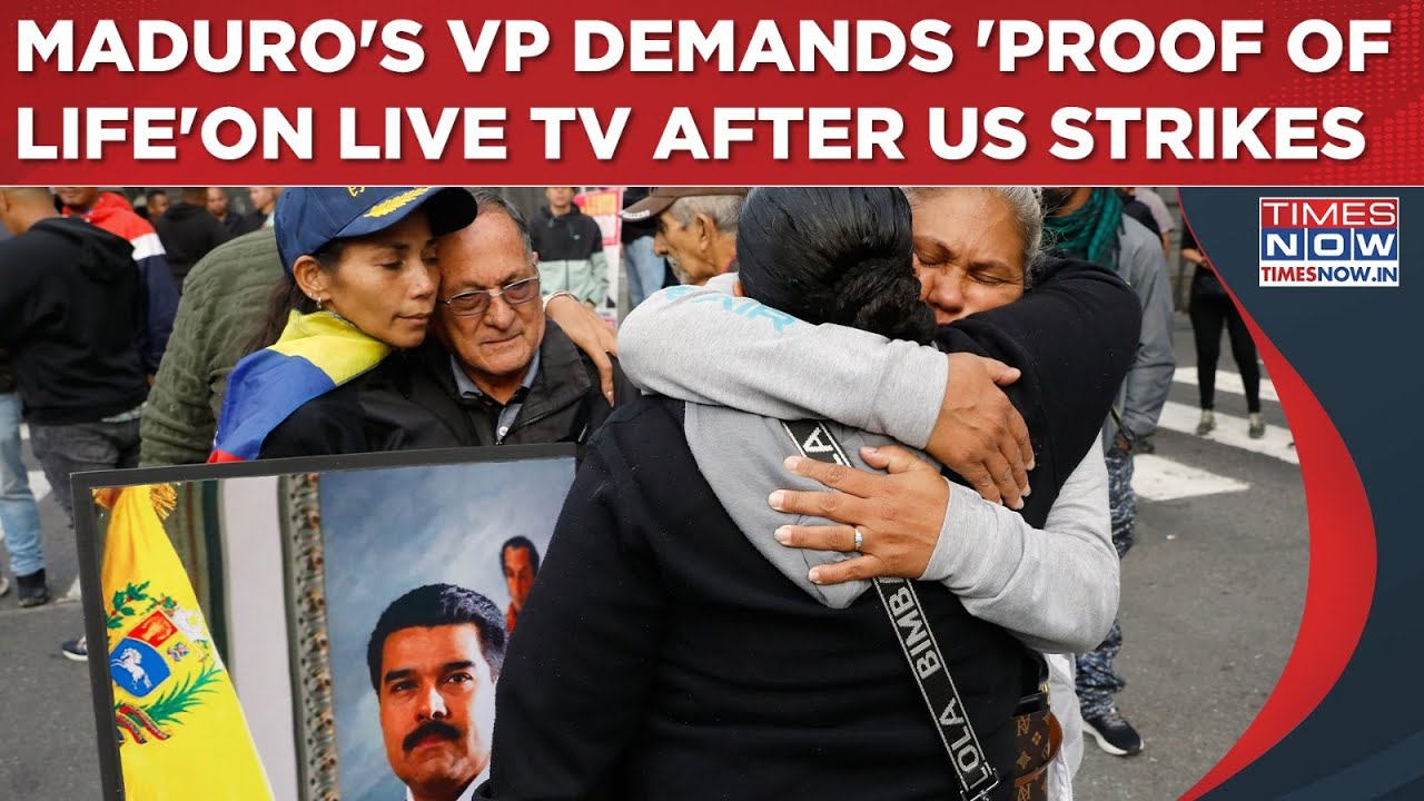 Venezuela VP Demands 'Proof Of Life' On Live TV After Trump Says US Forces 'Captured' Maduro: Watch