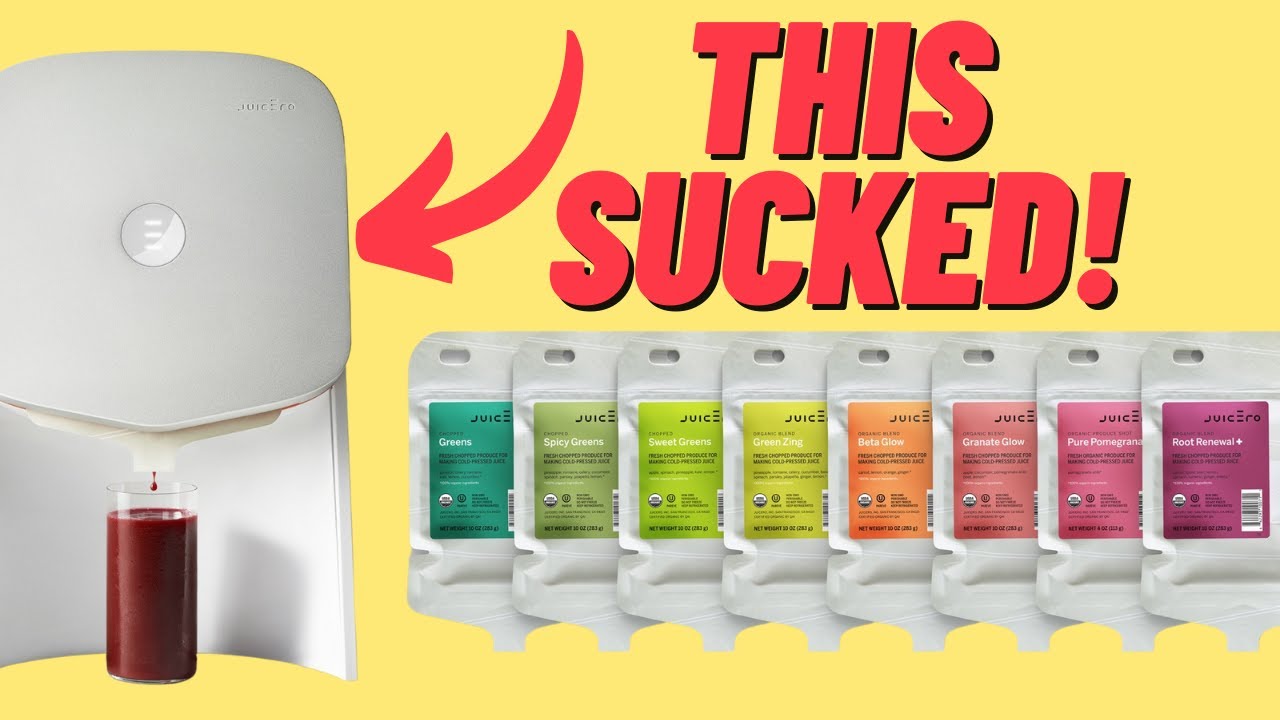 Juicero: This $400 Smart Juicer was a COLOSSAL FAILURE!