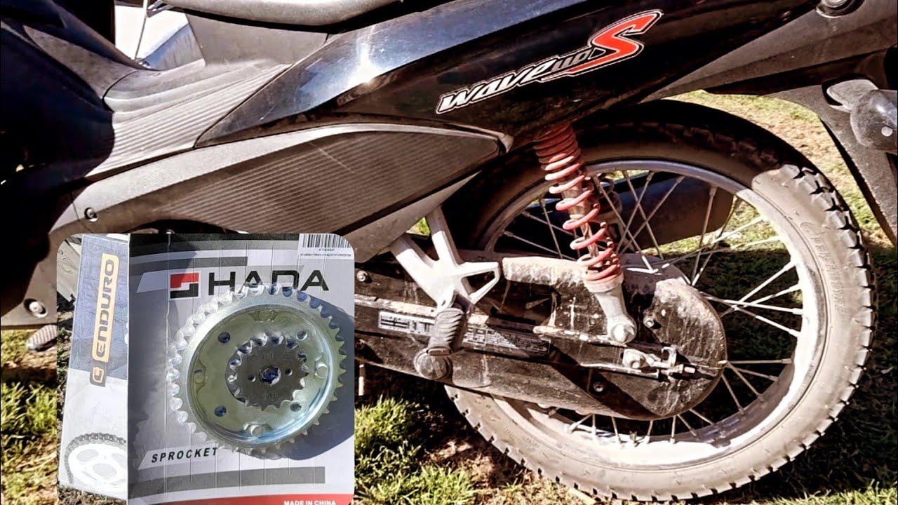 CAMBIAR KIT DE TRANSMISIÓN A UNA MOTO 110,  Honda Wave
