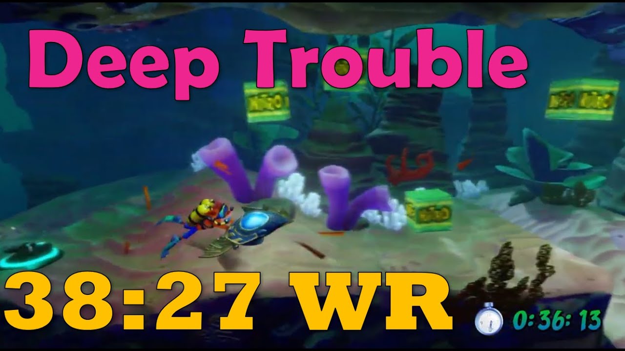 Deep Trouble 38:27 WR (World Record) Crash Bandicoot NST