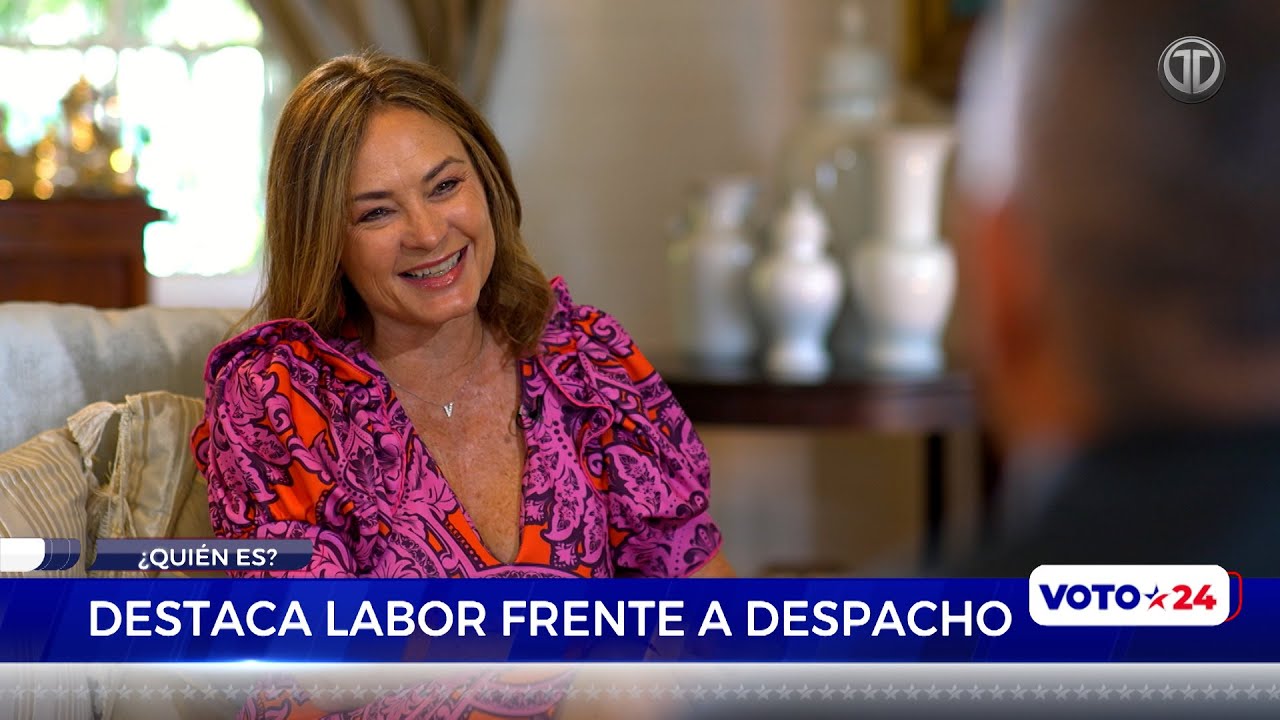 ¿Quién Es?: Vivian Fernández de Torrijos, esposa del candidato presidencial Martín Torrijos