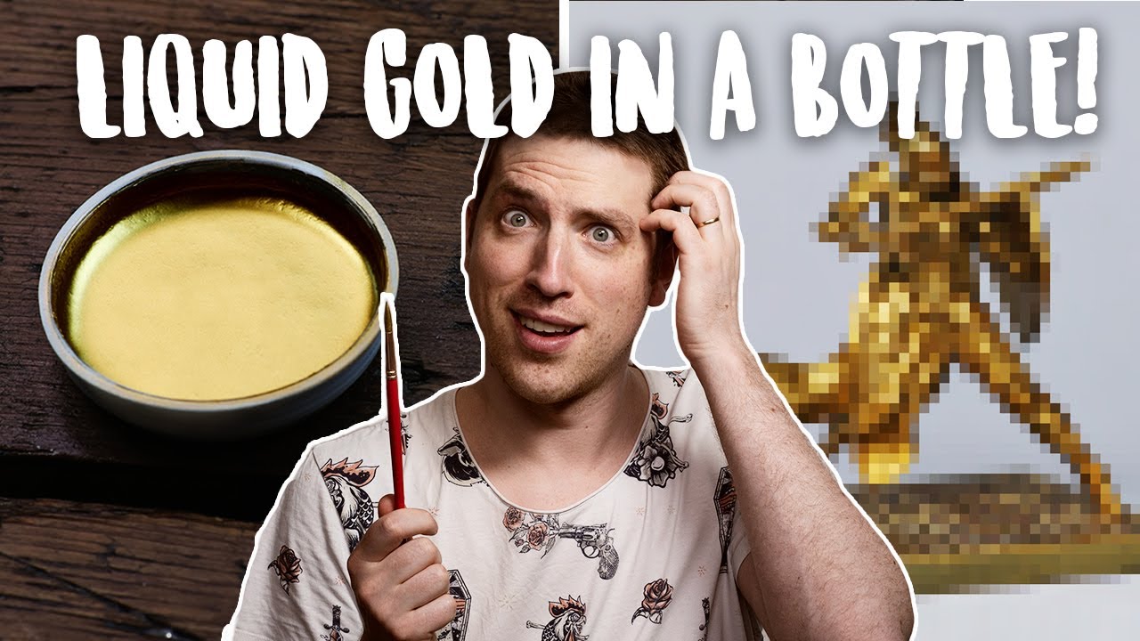 Painting Warhammer with the worlds goldiest gold!