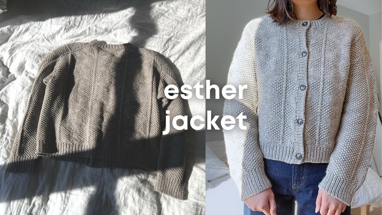 knitting 뜨개로그 - esther jacket (sub)