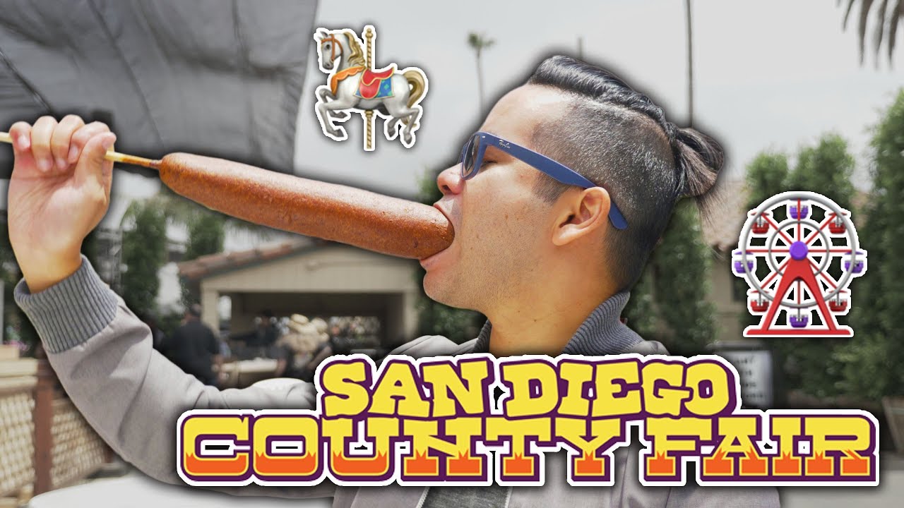 Carnival games, mystery bags, food and fun at the San Diego County Fair!