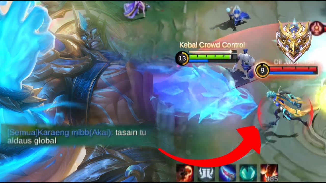KING ALDOQI NGAMUK MUSUH GA DI BERI AMPUN #mobilelegends 