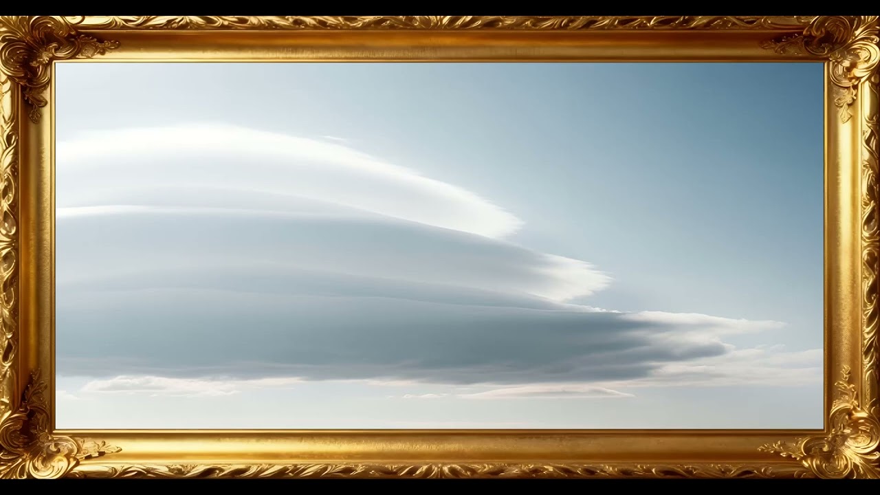 4K TV Frame Video Mockup | Modern Display Aesthetic #tvframe