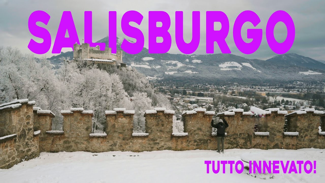 SALISBURGO D'INVERNO - la magica città di MOZART - Tirolo in camper