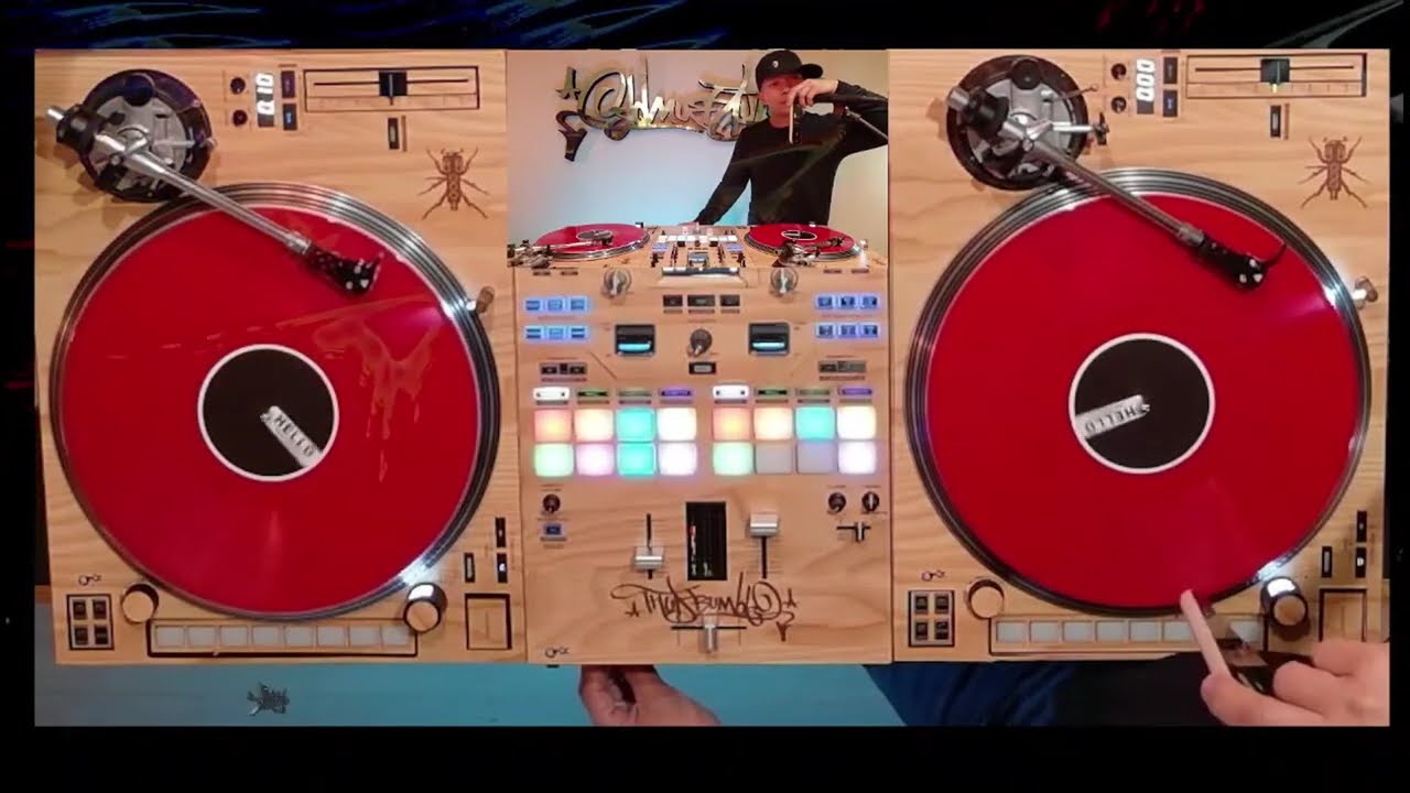 Q-bert Fader Fireworks Mix! July 4th Invisibl Skratch Piklz Dj Qbert djqbert bboy Dirt Style