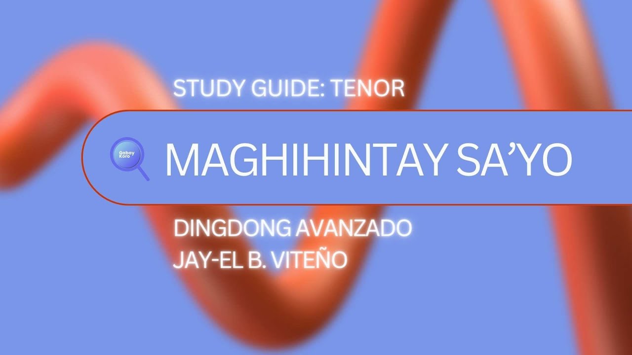 Maghihintay Sa'yo (Tenor Guide)