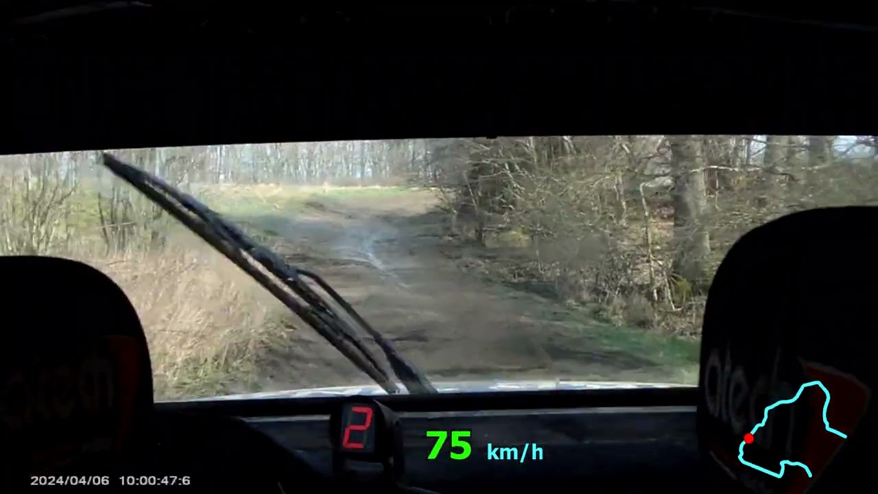 Rally Anderslöv 2024 ss1, David Lindström