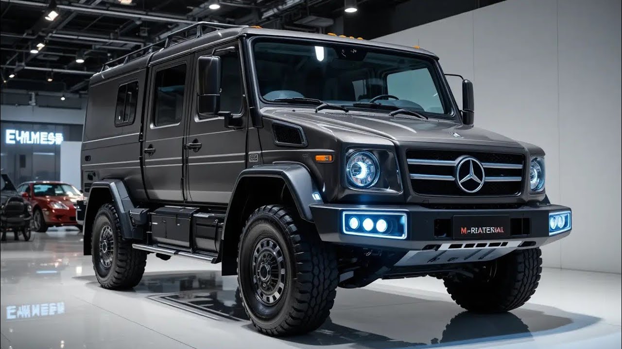 🚙 Внутри Mercedes Unimog U 527 2026 года за 480 000 долларов — короля внедорожной роскоши! 👑