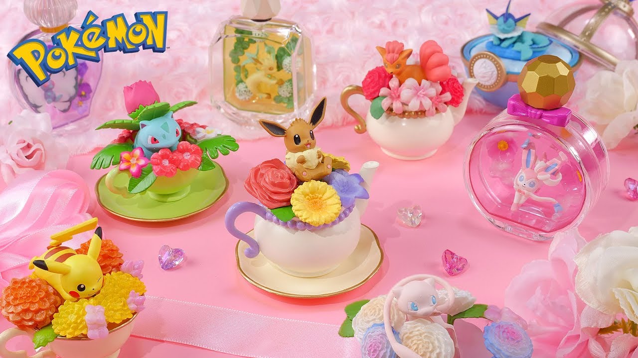 Kawaii♡ Pokemon Miniatures | Eevee and Friends | Re-Ment Candy Toy - Blind Boxes Unboxing!