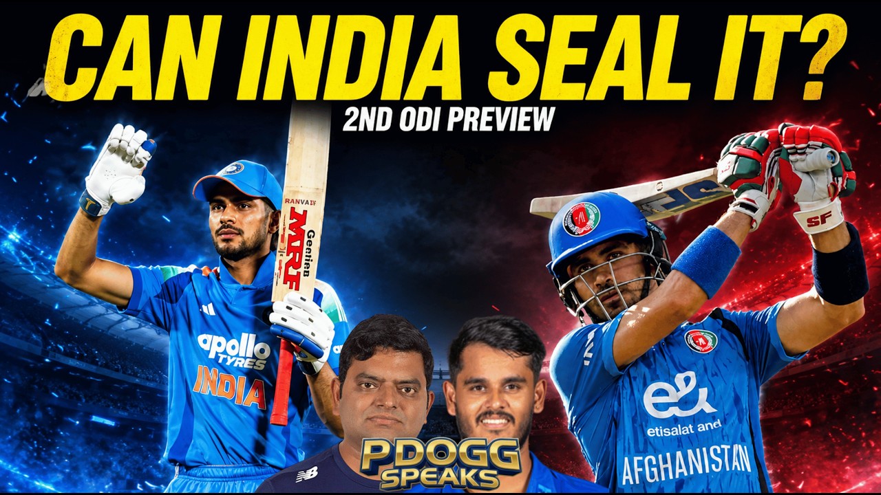 CAN INDIA SEAL THE SERIES? | IND vs AFG 2nd ODI Preview: Changes In Lucknow? | Pdoggspeaks