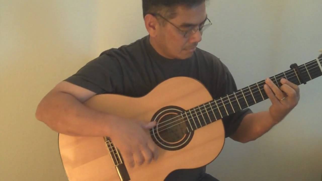 Jerezana - study of Paco de Lucia's bulerias at slow tempo