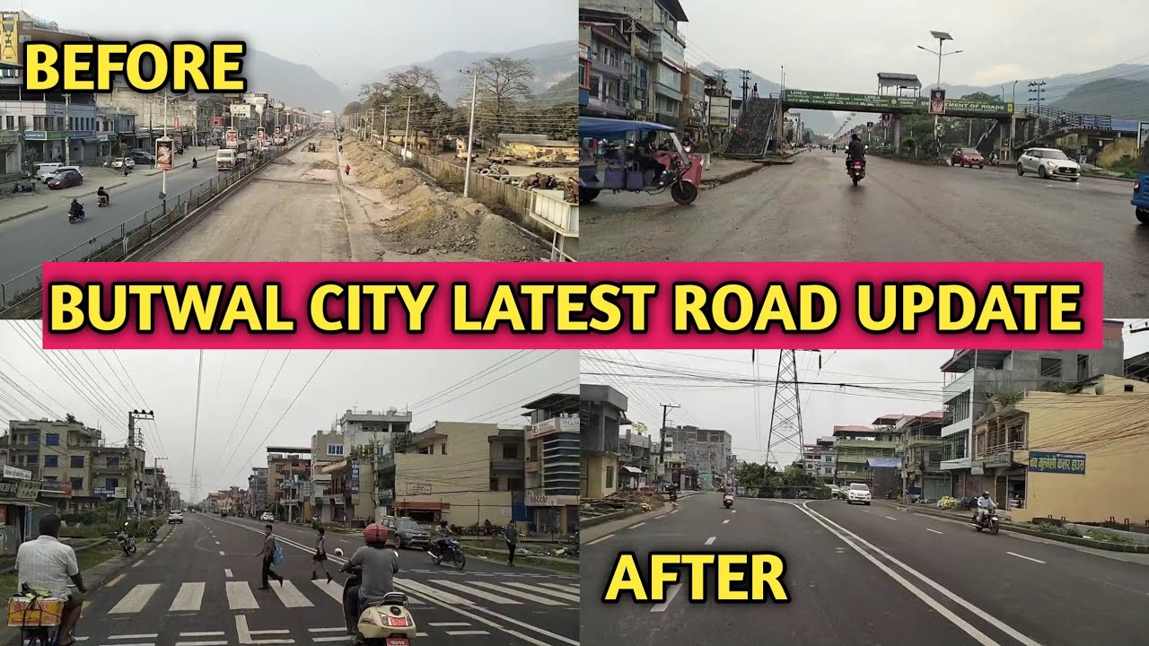 Butwal City Latest Road Update || Hospital Line || milanchock|| kalikanagar|| tinkune