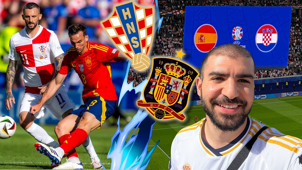 Spanien vs Kroatien 🇪🇸🇭🇷 EM Stadionvlog | SPANIEN DREHT AUF!!! 🔥 | SERGEN