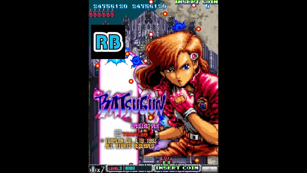 1993 [60fps] Batsugun SP Ver. B-type NoBomb Nomiss ALL